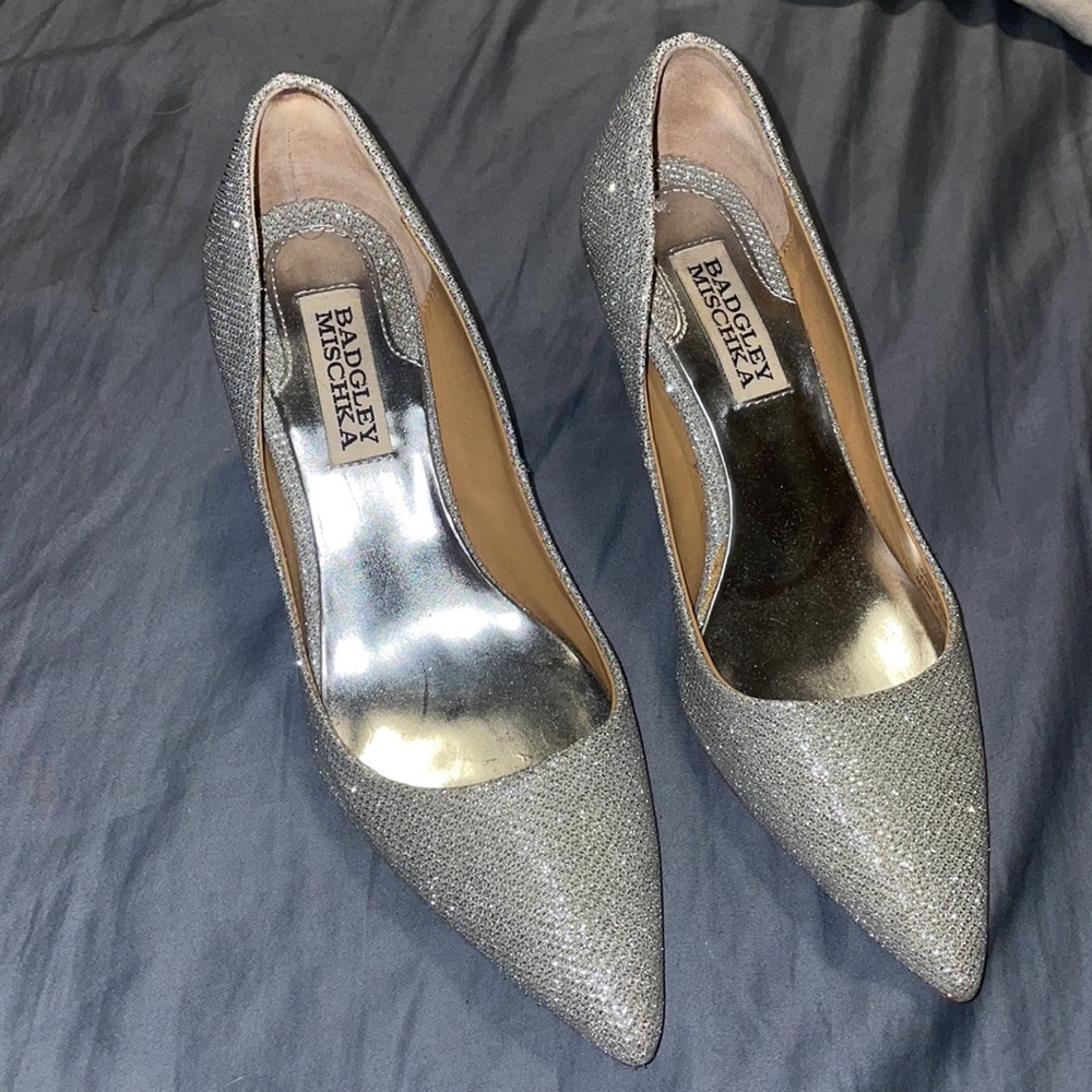 Badgley Mischka Sparkle Heels